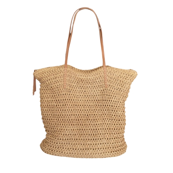 💥Offers Welcome💥 H&M Paper Straw Shoulder Bag - Picture 1 of 12